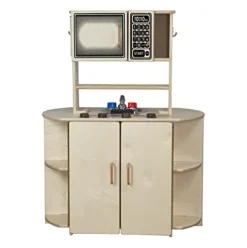 Wood Designs All-In-One Kitchen Center Multicolor