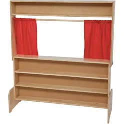 Wood Designs Deluxe Puppet Theater with Markerboard