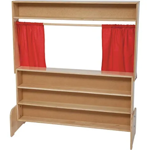 Wood Designs Deluxe Puppet Theater with Markerboard