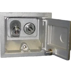 Woodford Freezeless Wall Hydrant Concealed Wall Box Brass