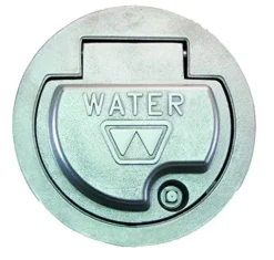 Woodford Freezeless Wall Hydrant RB67C-8 Concealed in Round Box