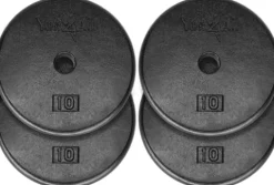 Yes4All Combo Barbell – Deadlift Jack – Silence Drop Pad – Weight Plate Blue