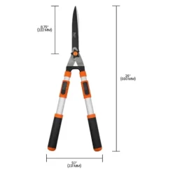 Zenport Hedge Shear HS723-12PK Orange/Black