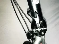 ZiZZO Liberte Lightweight Aluminum Folding Bicycle Silver/Red