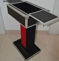 ZQION Carrying Case & Fold-up Table Base for Magic Tricks