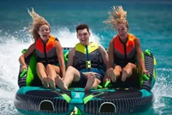 ZUP ZUP Zoom Three 3 Person Towable Tube Teal/Black
