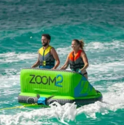 ZUP ZUP Zoom Two 2 Person Towable Tube Lime/Black